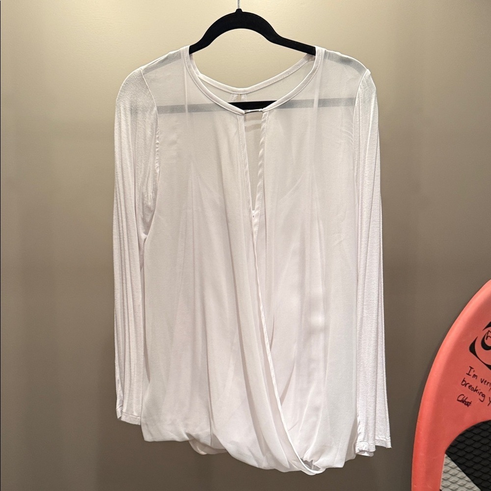 Elegant White Women's Top